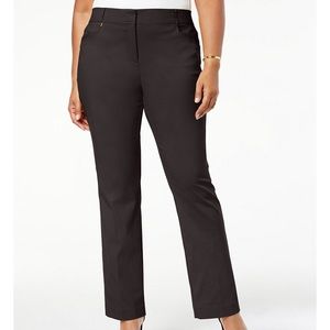 PETITE Plus Size Tummy Control Curvy Fit Pants